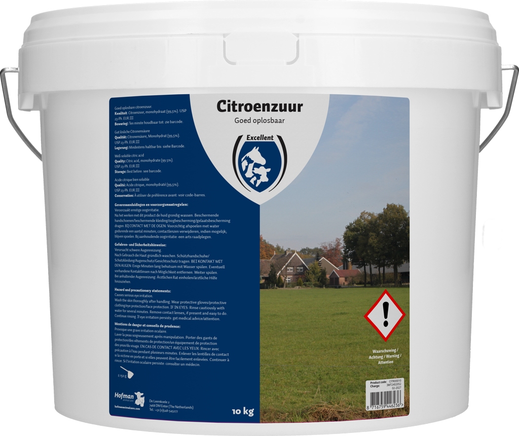 Excellent Citroenzuur 99,5% 10 kg
