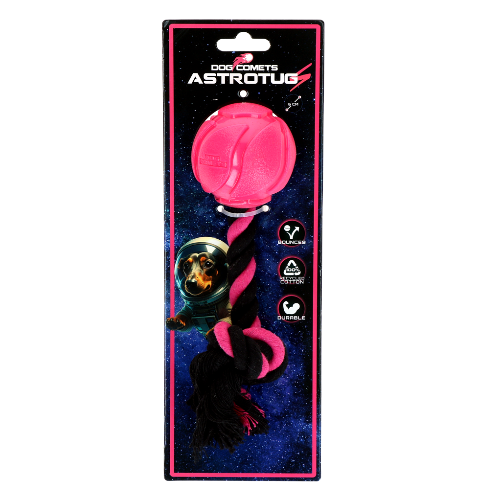 Dog Comets AstroTug Roze