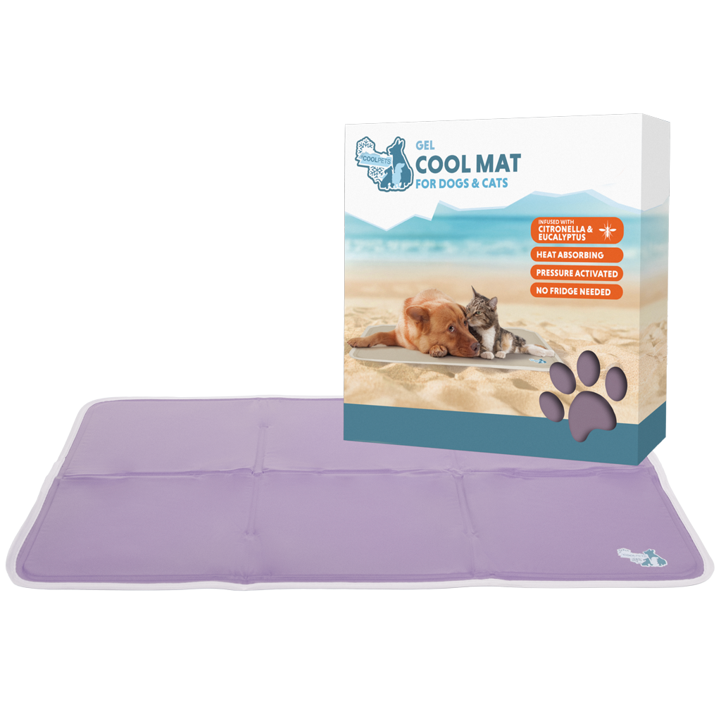 Coolpets Gel Cooling Mat Lila M