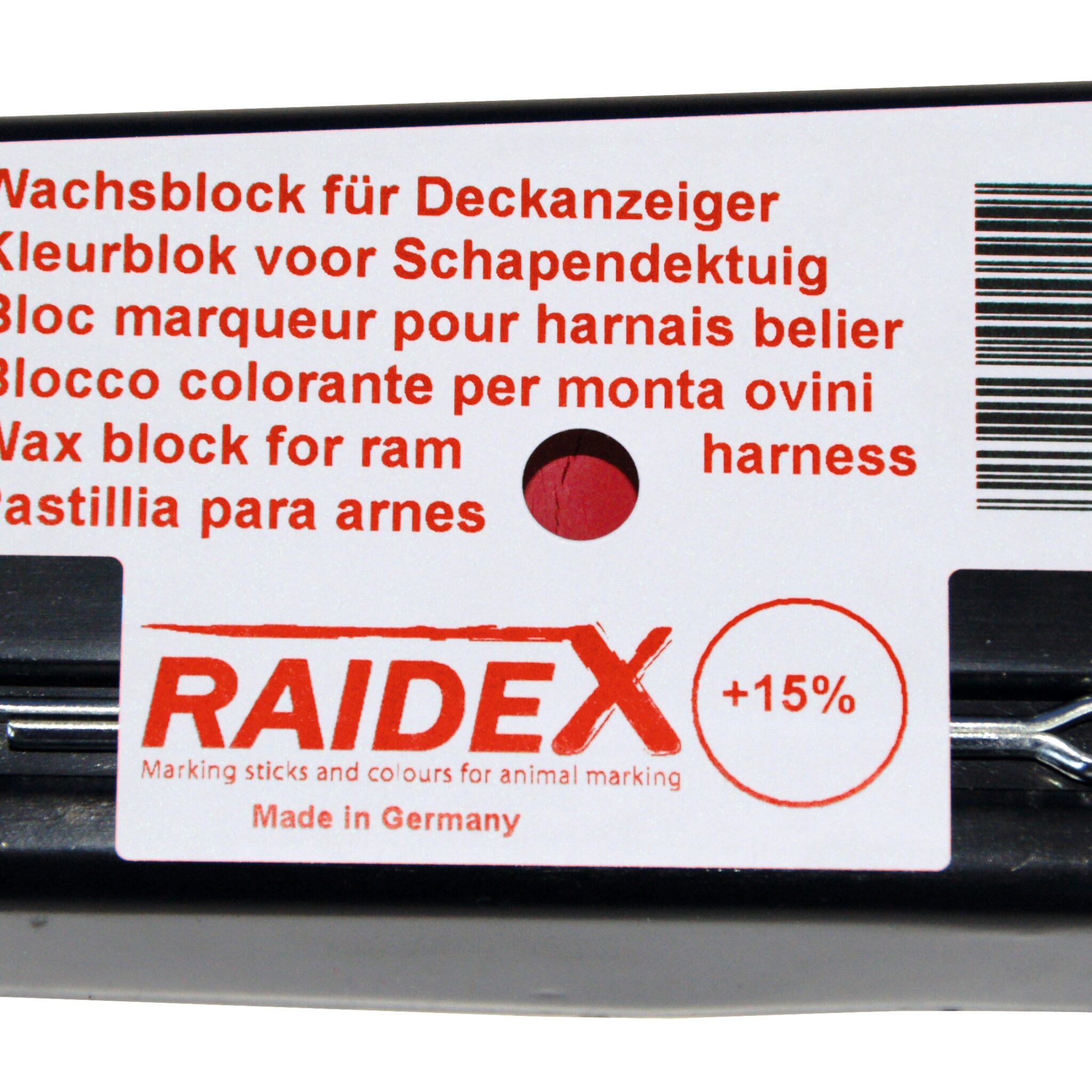 Raidex Dekblok Rood
