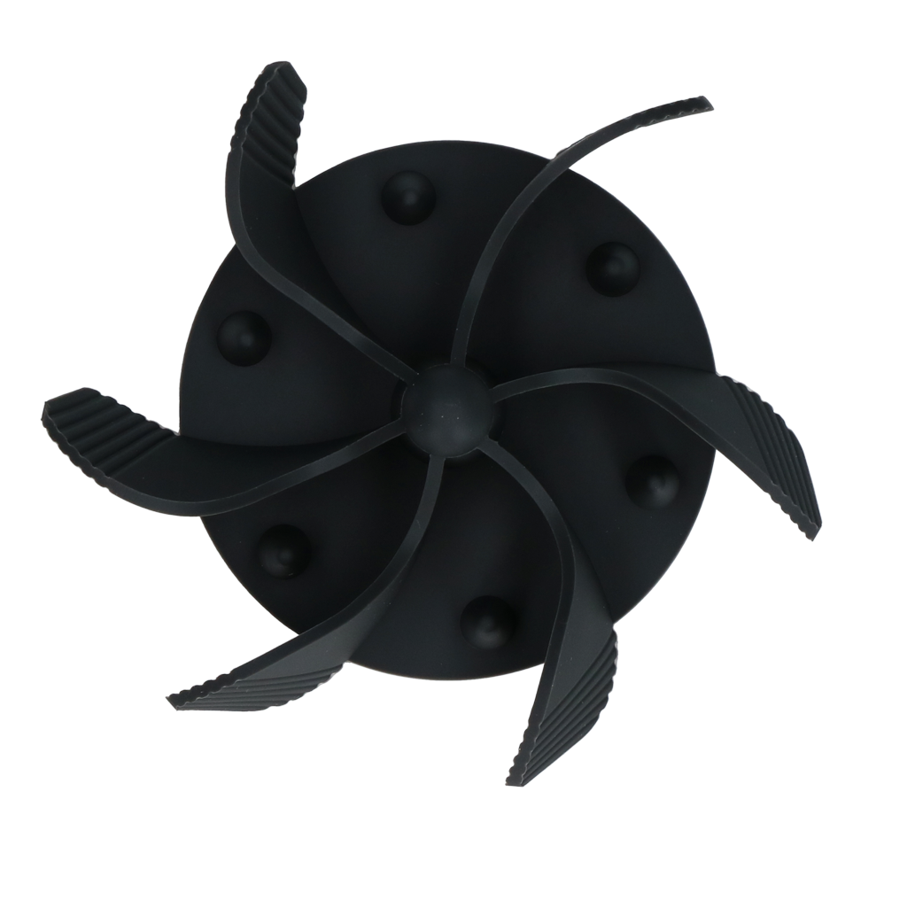 Alternative view of Eat Slow Live Longer Gobble Stopper Grijs L
