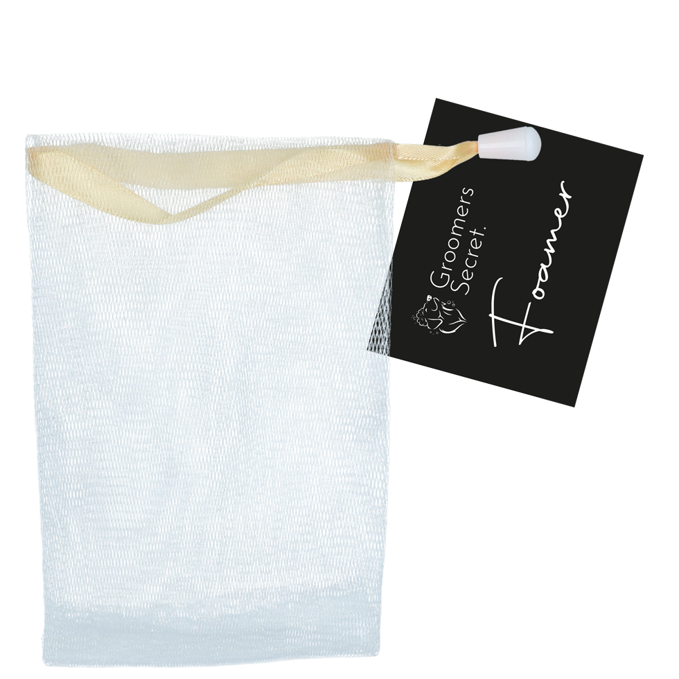 Groomers Secret Shampoo bar schuimnetje