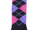 Kniekous RE d.grijs/roze/paars 43-46