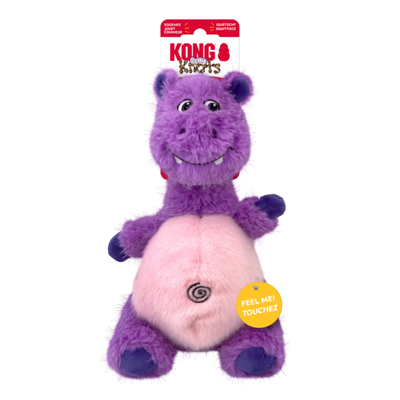 KONG Knots Belly Hippo