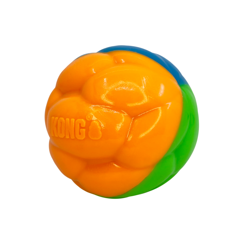 Alternative view of KONG Twistz High-Viz Ball