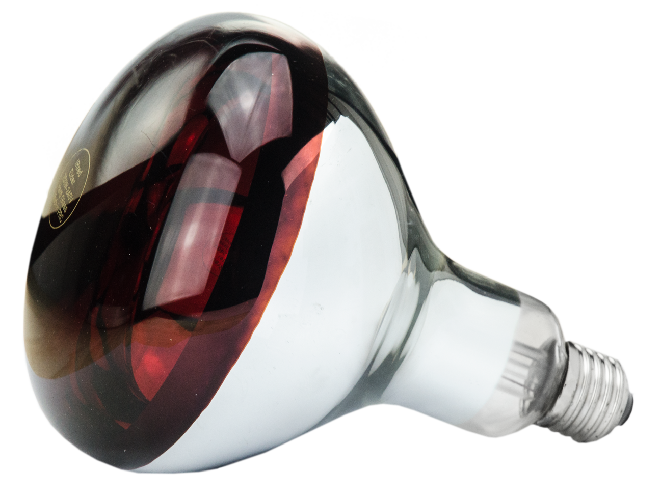 Alternative view of Hard Glas Lamp 150 W - Rood