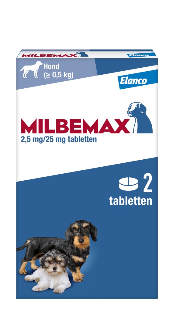 Alternative view of Milbemax Tabletten Puppy/Kleine hond <5kg 2 tabl.