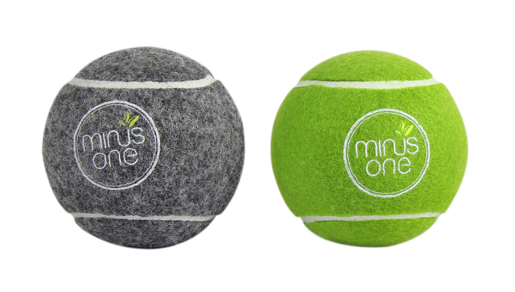 Alternative view of Minus One Bouncy Tennis Ball Dog Toys 6-pack