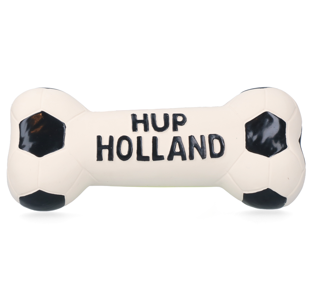 Oranje Latex Hondenspeeltjes WK Bot