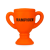 Oranje Latex Hondenspeeltjes WK Beker