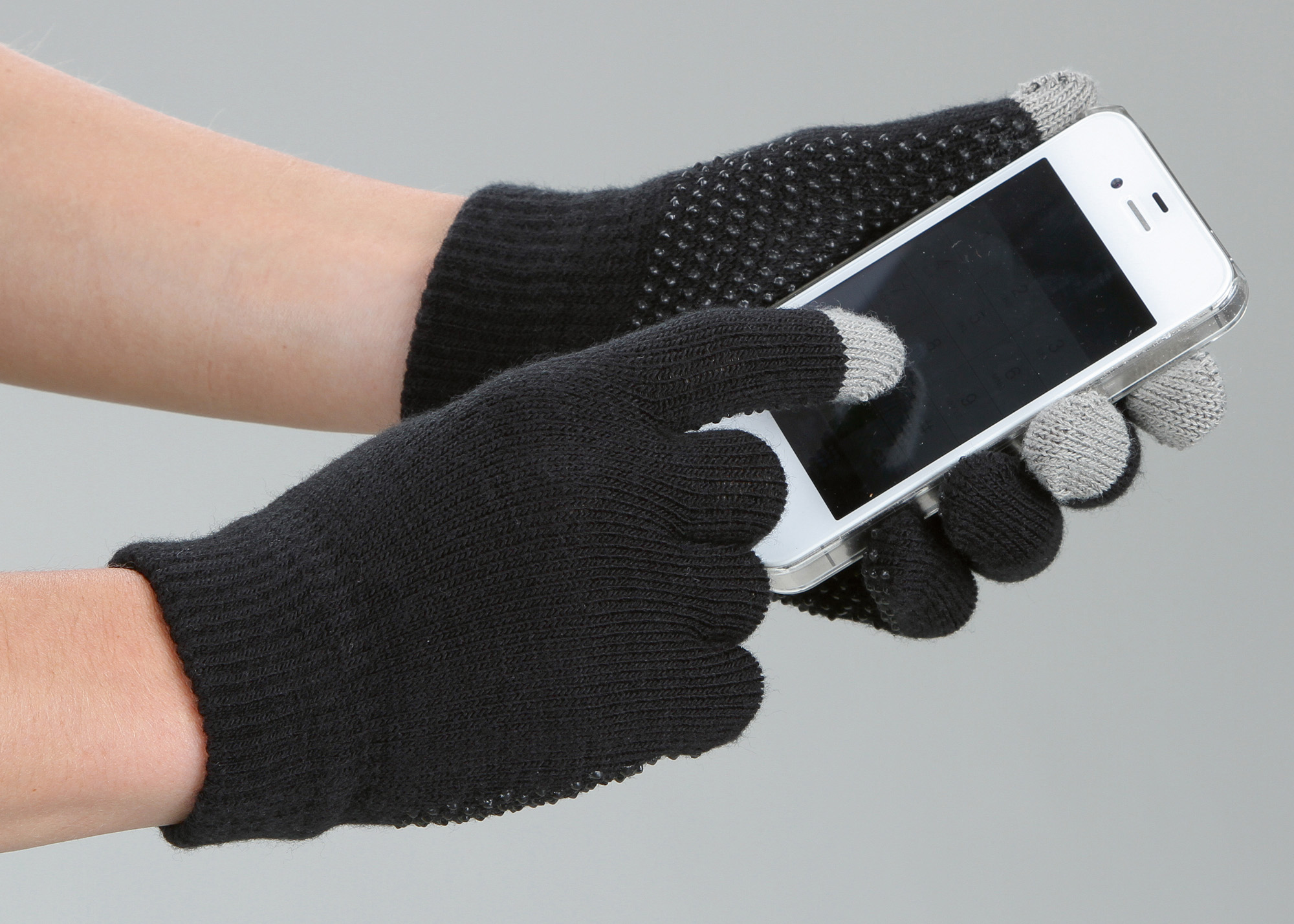 Alternative view of Rijhandschoen Magic Touch zwart 1size4all