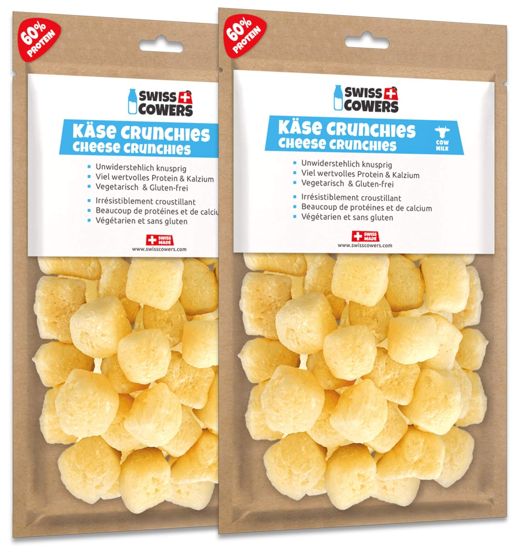 Alternative view of SwissCowers Cheese Crunchies Original (28 beloningen)