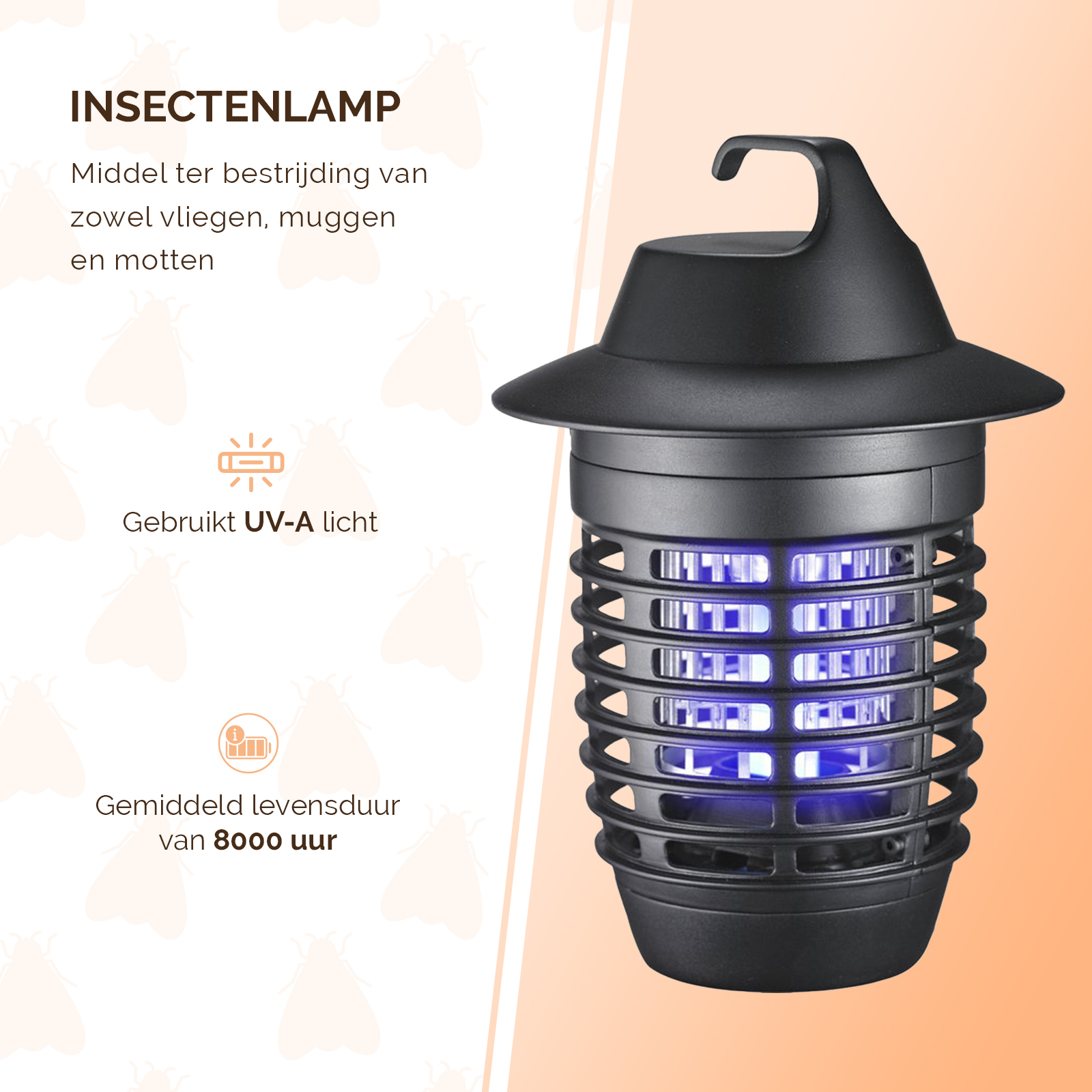 Alternative view of Knock Pest Insectenlamp 5 Watt